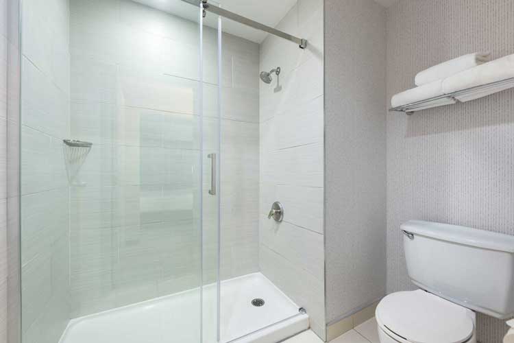 Standard Bathroom with Standup Shower