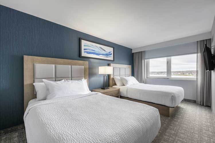 Two double suite with harbourview